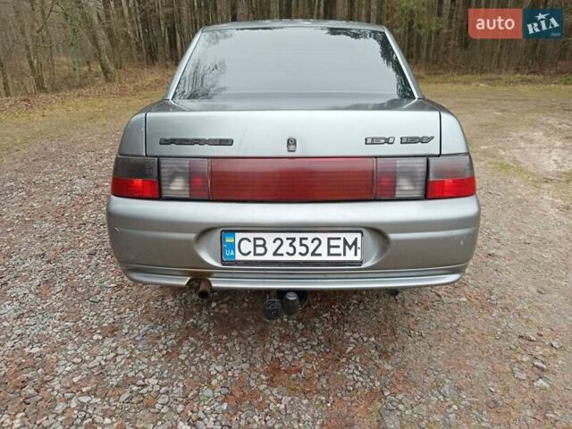 Серый ВАЗ 2110, объемом двигателя 1.6 л и пробегом 210 тыс. км за 1900 $, фото 7 на Automoto.ua