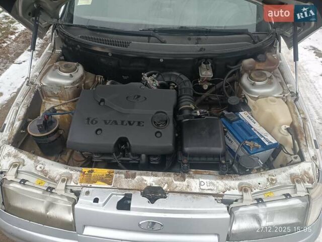 Серый ВАЗ 2110, объемом двигателя 1.6 л и пробегом 166 тыс. км за 1600 $, фото 7 на Automoto.ua