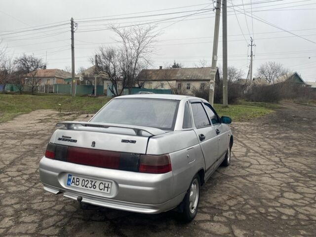 Серый ВАЗ 2110, объемом двигателя 1.6 л и пробегом 190 тыс. км за 1148 $, фото 4 на Automoto.ua