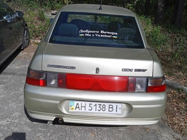 Сірий ВАЗ 2110, об'ємом двигуна 1.6 л та пробігом 247 тис. км за 1100 $, фото 1 на Automoto.ua