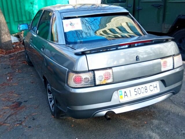 Серый ВАЗ 2110, объемом двигателя 1.6 л и пробегом 285 тыс. км за 2500 $, фото 4 на Automoto.ua