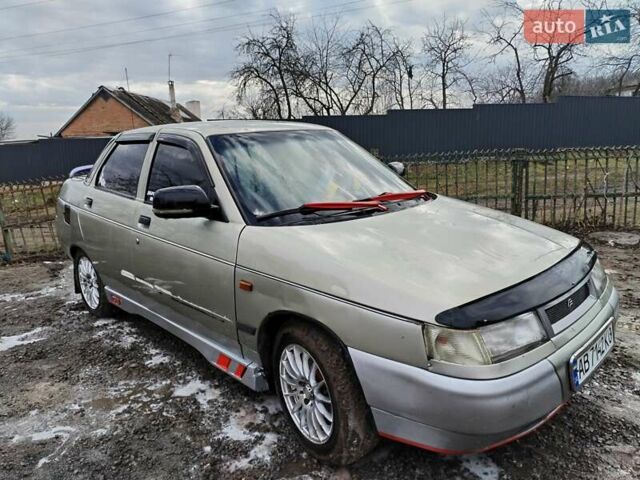 Серый ВАЗ 2110, объемом двигателя 1.6 л и пробегом 220 тыс. км за 1600 $, фото 13 на Automoto.ua