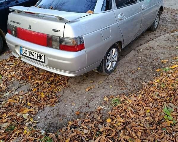 Серый ВАЗ 2110, объемом двигателя 1.6 л и пробегом 270 тыс. км за 1700 $, фото 7 на Automoto.ua