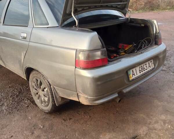 Сірий ВАЗ 2110, об'ємом двигуна 1.6 л та пробігом 217 тис. км за 1850 $, фото 1 на Automoto.ua