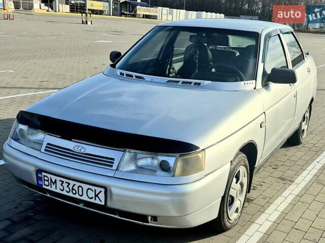 Серый ВАЗ 2110, объемом двигателя 1.6 л и пробегом 195 тыс. км за 1800 $, фото 1 на Automoto.ua