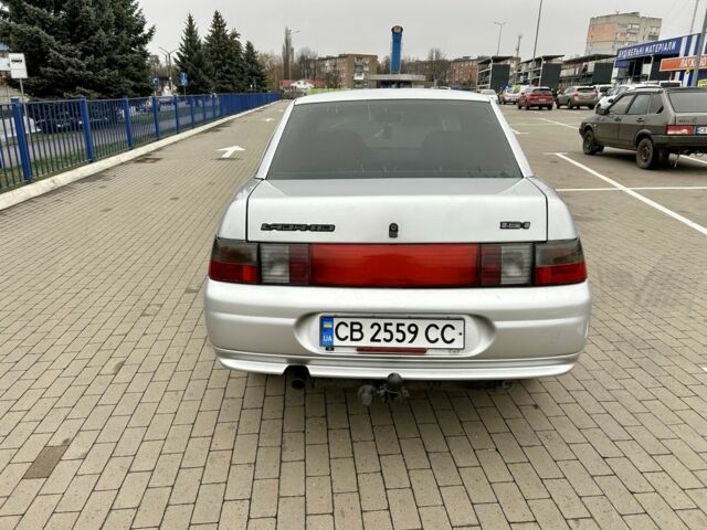 Сірий ВАЗ 2110, об'ємом двигуна 1.6 л та пробігом 182 тис. км за 2350 $, фото 3 на Automoto.ua