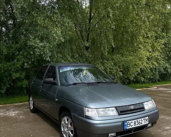 Серый ВАЗ 2110, объемом двигателя 1.6 л и пробегом 280 тыс. км за 1800 $, фото 1 на Automoto.ua