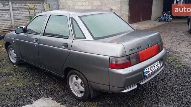 Серый ВАЗ 2110, объемом двигателя 1.6 л и пробегом 205 тыс. км за 2100 $, фото 5 на Automoto.ua