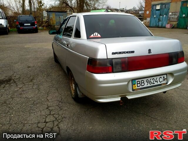 Серый ВАЗ 2110, объемом двигателя 16 л и пробегом 260 тыс. км за 1900 $, фото 1 на Automoto.ua