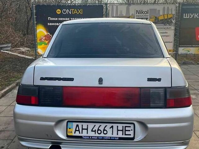 Серый ВАЗ 2110, объемом двигателя 1.6 л и пробегом 290 тыс. км за 1600 $, фото 1 на Automoto.ua