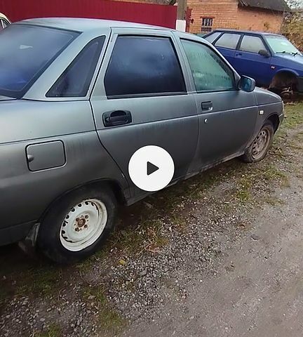 Серый ВАЗ 2110, объемом двигателя 1.6 л и пробегом 240 тыс. км за 950 $, фото 1 на Automoto.ua