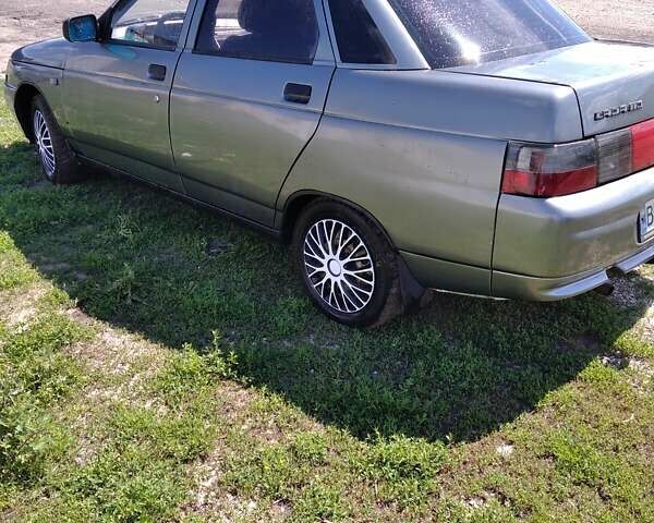 Серый ВАЗ 2110, объемом двигателя 1.6 л и пробегом 180 тыс. км за 2100 $, фото 9 на Automoto.ua