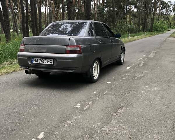 Серый ВАЗ 2110, объемом двигателя 1.6 л и пробегом 220 тыс. км за 3000 $, фото 3 на Automoto.ua