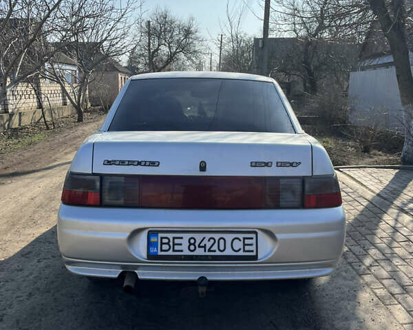 Серый ВАЗ 2110, объемом двигателя 1.6 л и пробегом 132 тыс. км за 2700 $, фото 4 на Automoto.ua