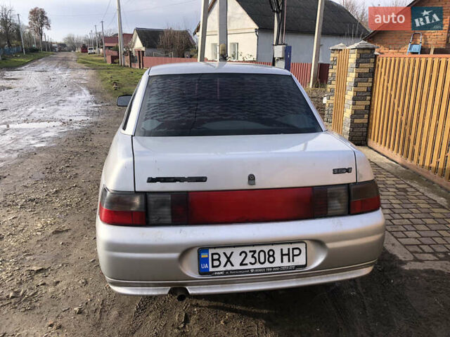 Серый ВАЗ 2110, объемом двигателя 1.6 л и пробегом 250 тыс. км за 1000 $, фото 3 на Automoto.ua