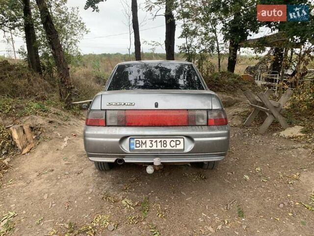 Серый ВАЗ 2110, объемом двигателя 1.6 л и пробегом 247 тыс. км за 2500 $, фото 3 на Automoto.ua