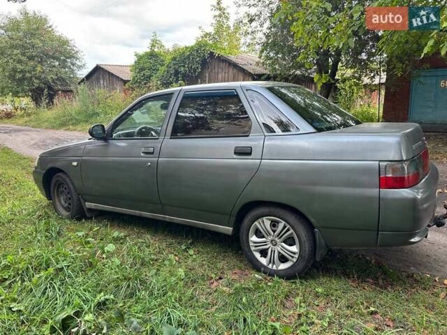 Серый ВАЗ 2110, объемом двигателя 1.6 л и пробегом 235 тыс. км за 950 $, фото 2 на Automoto.ua