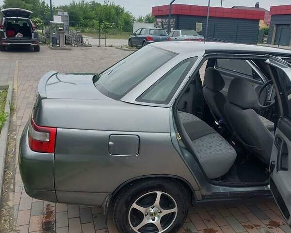 Серый ВАЗ 2110, объемом двигателя 1.6 л и пробегом 181 тыс. км за 2500 $, фото 6 на Automoto.ua