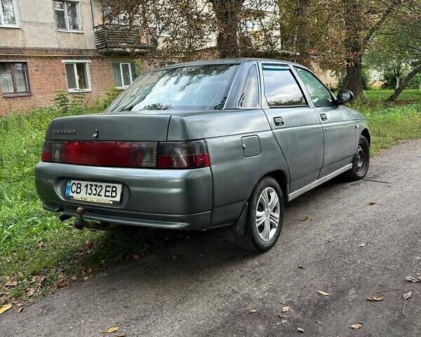 Серый ВАЗ 2110, объемом двигателя 1.6 л и пробегом 235 тыс. км за 950 $, фото 3 на Automoto.ua