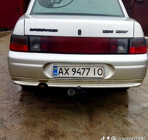 Сірий ВАЗ 2110, об'ємом двигуна 1.6 л та пробігом 180 тис. км за 2200 $, фото 3 на Automoto.ua