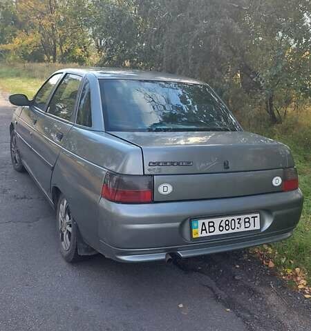Сірий ВАЗ 2110, об'ємом двигуна 1.6 л та пробігом 224 тис. км за 1150 $, фото 1 на Automoto.ua