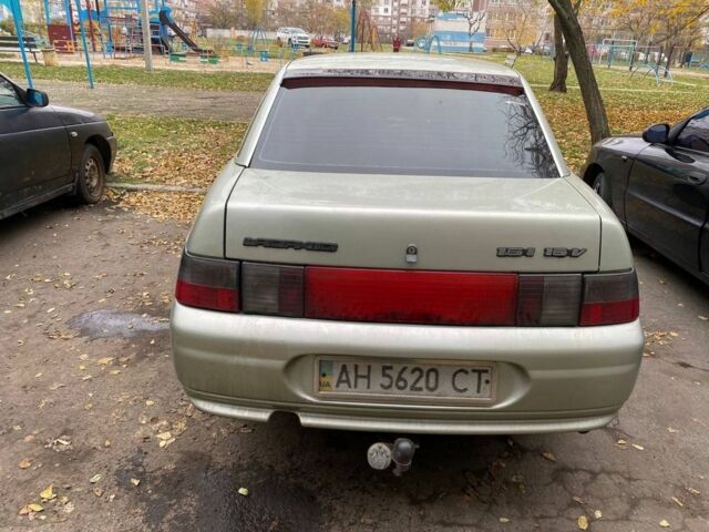 Серый ВАЗ 2110, объемом двигателя 1.6 л и пробегом 170 тыс. км за 1400 $, фото 4 на Automoto.ua