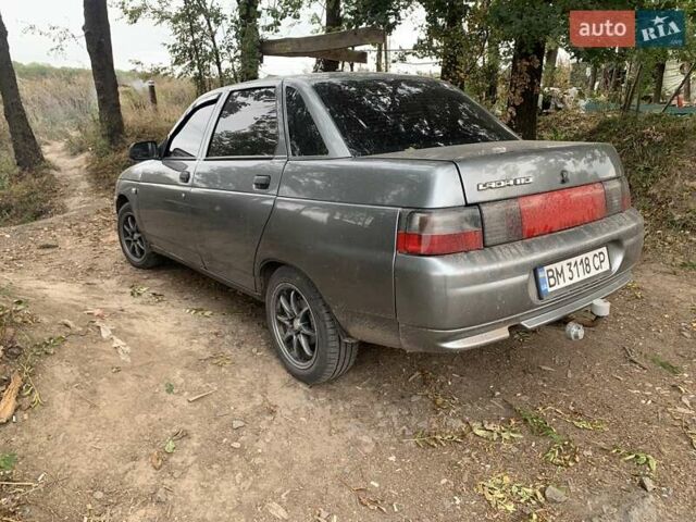 Серый ВАЗ 2110, объемом двигателя 1.6 л и пробегом 247 тыс. км за 2500 $, фото 2 на Automoto.ua