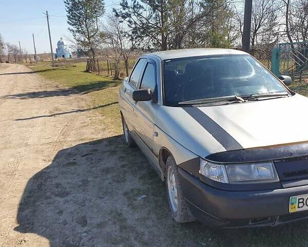 Серый ВАЗ 2110, объемом двигателя 1.6 л и пробегом 220 тыс. км за 1500 $, фото 4 на Automoto.ua