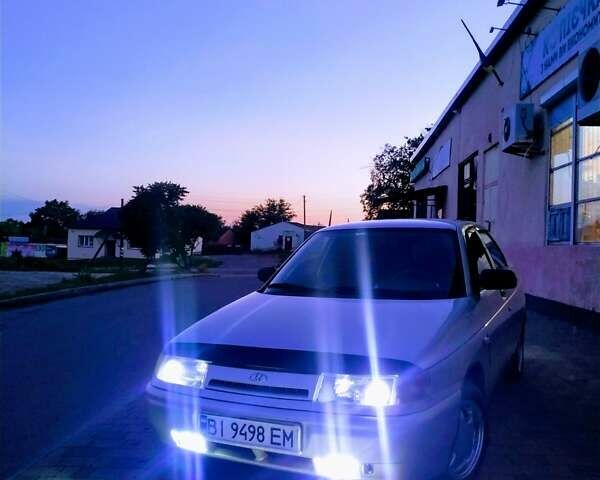 Серый ВАЗ 2110, объемом двигателя 1.6 л и пробегом 155 тыс. км за 2250 $, фото 9 на Automoto.ua