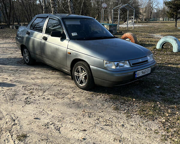 Серый ВАЗ 2110, объемом двигателя 1.6 л и пробегом 280 тыс. км за 1800 $, фото 7 на Automoto.ua