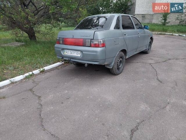Сірий ВАЗ 2110, об'ємом двигуна 1.6 л та пробігом 380 тис. км за 1100 $, фото 4 на Automoto.ua