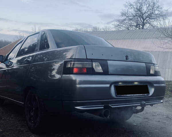 Серый ВАЗ 2110, объемом двигателя 1.6 л и пробегом 245 тыс. км за 3000 $, фото 5 на Automoto.ua