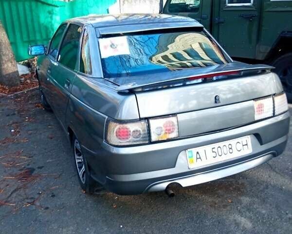 Сірий ВАЗ 2110, об'ємом двигуна 1.6 л та пробігом 285 тис. км за 2500 $, фото 3 на Automoto.ua