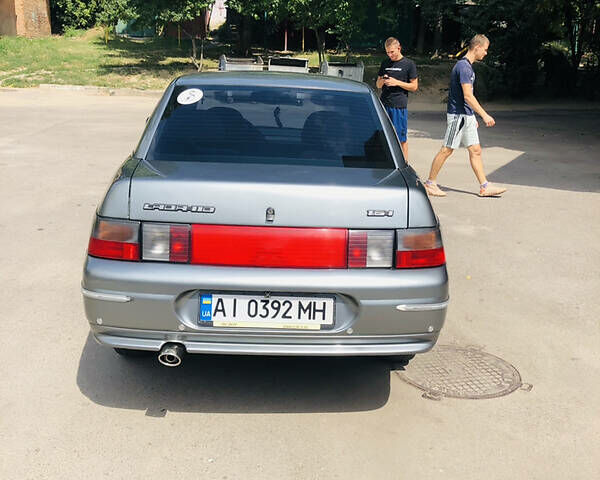 Серый ВАЗ 2110, объемом двигателя 1.6 л и пробегом 67 тыс. км за 3000 $, фото 2 на Automoto.ua