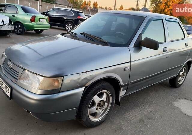 Сірий ВАЗ 2110, об'ємом двигуна 1.6 л та пробігом 190 тис. км за 1100 $, фото 1 на Automoto.ua