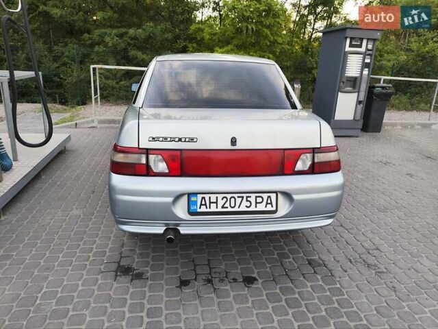 Серый ВАЗ 2110, объемом двигателя 1.6 л и пробегом 192 тыс. км за 2300 $, фото 2 на Automoto.ua