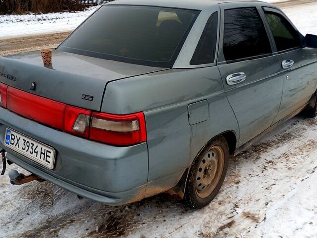 Серый ВАЗ 2110, объемом двигателя 1.6 л и пробегом 270 тыс. км за 2000 $, фото 6 на Automoto.ua