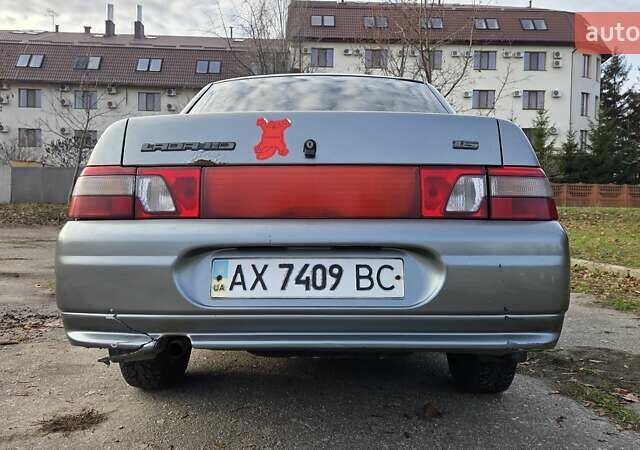 Серый ВАЗ 2110, объемом двигателя 1.6 л и пробегом 270 тыс. км за 1300 $, фото 4 на Automoto.ua