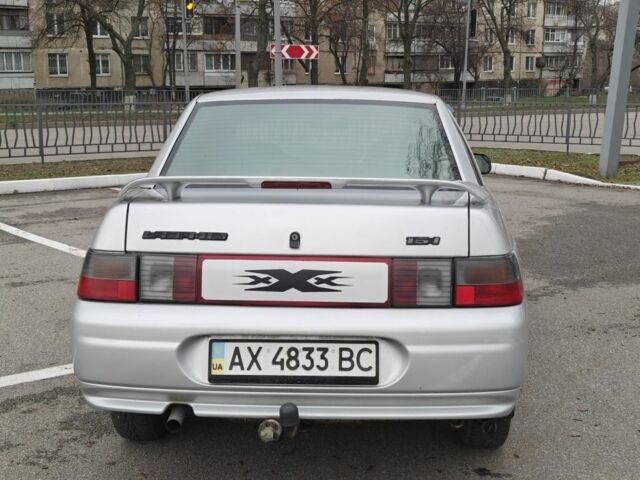 Серый ВАЗ 2110, объемом двигателя 1.6 л и пробегом 174 тыс. км за 1400 $, фото 3 на Automoto.ua