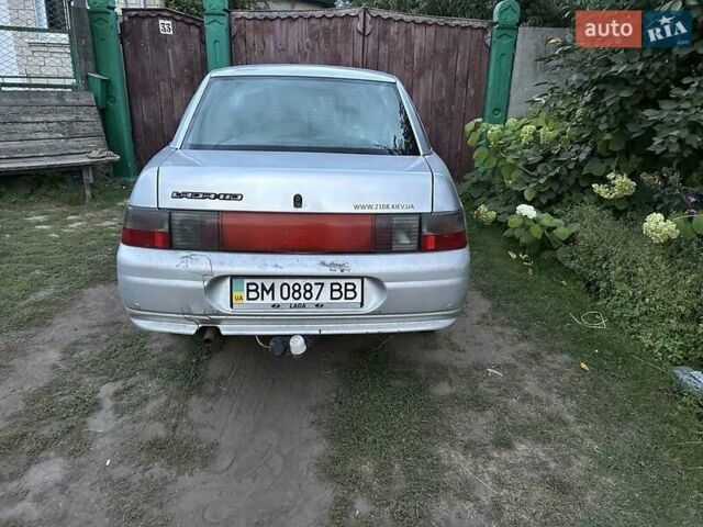 Сірий ВАЗ 2110, об'ємом двигуна 1.6 л та пробігом 200 тис. км за 1500 $, фото 1 на Automoto.ua