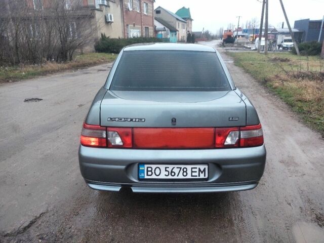 Серый ВАЗ 2110, объемом двигателя 1.6 л и пробегом 145 тыс. км за 1750 $, фото 5 на Automoto.ua