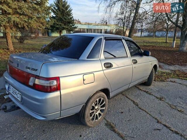 Серый ВАЗ 2110, объемом двигателя 1.6 л и пробегом 302 тыс. км за 2700 $, фото 12 на Automoto.ua