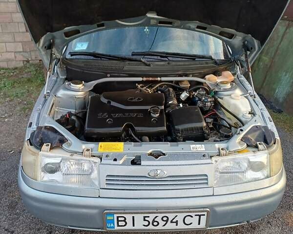 Серый ВАЗ 2110, объемом двигателя 1.6 л и пробегом 302 тыс. км за 2700 $, фото 14 на Automoto.ua