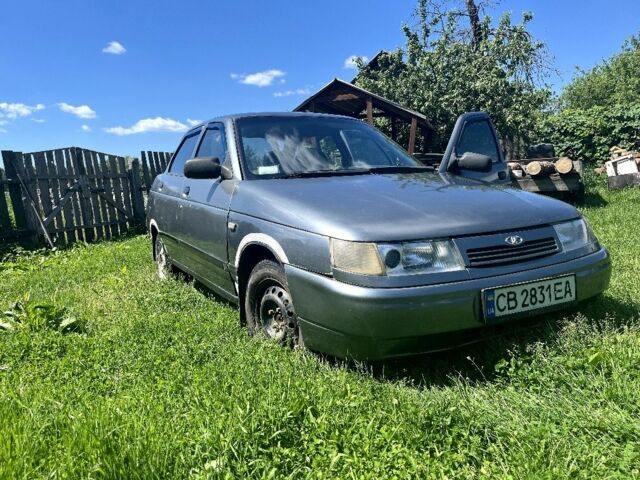 Серый ВАЗ 2110, объемом двигателя 1.6 л и пробегом 190 тыс. км за 1500 $, фото 6 на Automoto.ua