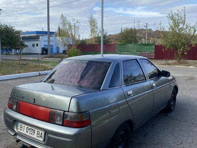 Серый ВАЗ 2110, объемом двигателя 1.6 л и пробегом 214 тыс. км за 2600 $, фото 2 на Automoto.ua