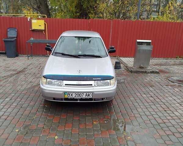 Серый ВАЗ 2110, объемом двигателя 1.6 л и пробегом 155 тыс. км за 2200 $, фото 1 на Automoto.ua