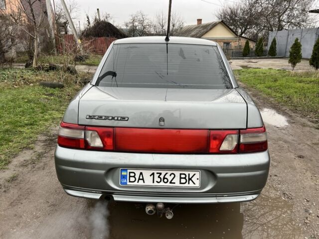 Серый ВАЗ 2110, объемом двигателя 1.6 л и пробегом 183 тыс. км за 1950 $, фото 2 на Automoto.ua