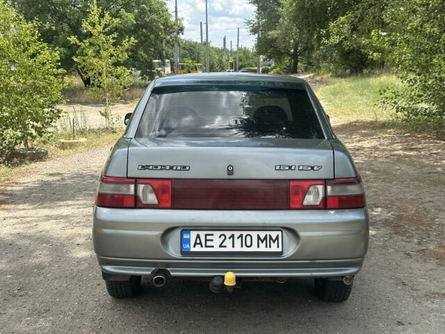 Серый ВАЗ 2110, объемом двигателя 1.6 л и пробегом 181 тыс. км за 1800 $, фото 4 на Automoto.ua