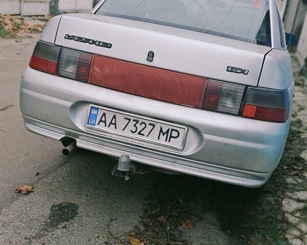 Серый ВАЗ 2110, объемом двигателя 1.5 л и пробегом 200 тыс. км за 1300 $, фото 5 на Automoto.ua