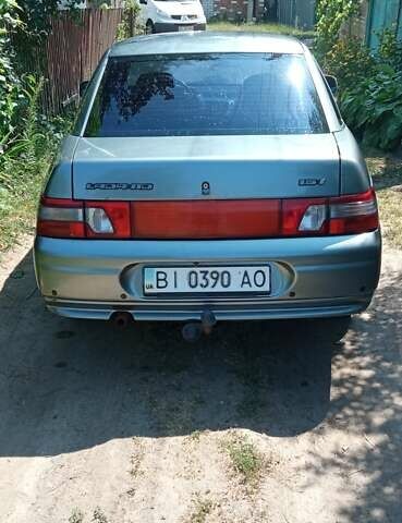 Серый ВАЗ 2110, объемом двигателя 1.6 л и пробегом 319 тыс. км за 2300 $, фото 2 на Automoto.ua